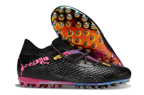 3945 Puma Future 24 essence Full Knit Series MG Football Shoes Puma FUTURE 7 ULTIMATE FG