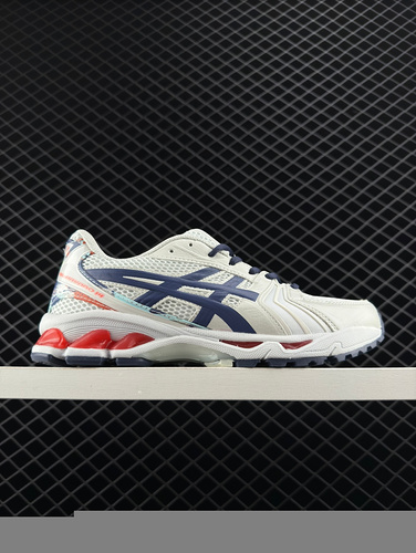 ASICS superior de malla transpirable con un poco de material de cuero sintético utilizando el nuevo 