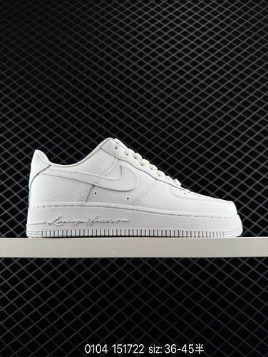 Nike Air Force 1'07 Air Force One low top versatile casual sports board shoes. The soft and elastic 