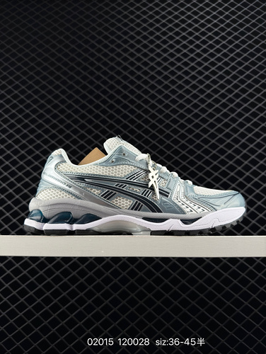 ASICSASICS superior de malla transpirable con un poco de material de cuero sintético utilizando el n