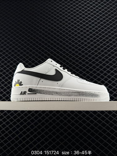 [Customized Sneakers] Nike Air Force 1 G-Daisy Trendy Versatile Graffiti Hand Painted Anti Slip Ligh