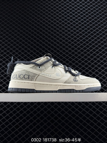 190 company level Nike Dunk Low Retro sneakers CUCCI joint strap retro skateboard shoes. As a classi