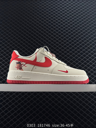 230 Nike Air Force 1 Low, a versatile casual sports board shoe with soft and elastic cushioning perf