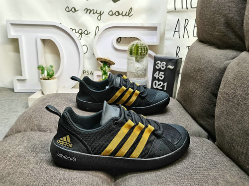 021D Adidas CLIMACOOL BOAT LACE GRAPHIC BA8392 High quality genuine label breathable and comfortable