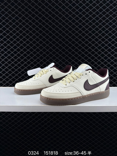 90 genuine label ✅ NIKE COURT VISION LO Low cut, Versatile, Breathable, Casual Sneakers that Balance
