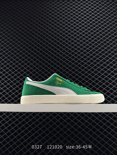 ✅ Puma Clyde OG Low Sneakers "Parisian Night" Clyde Gold Label Series Low Top Retro Versat