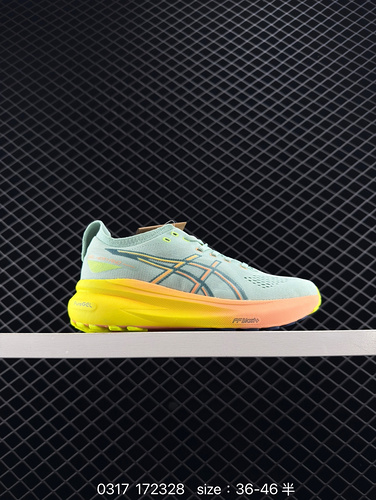 ASICS GEL-KAYANO 31 PLATINUM low cut professional aerobic ultra lightweight sports running shoes, br
