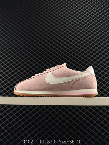 NIKE CLASS CORTEZ NYLON PREN new color scheme classic Forrest Gump casual running shoes pure and per