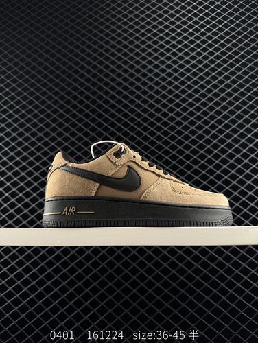 The Nike Air Force 1 Low is a versatile low top casual sports board shoe with soft and elastic cushi