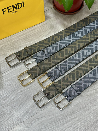 FENDI Belt Wholesale Fendi Men's Belt Wholesale Original Genuine Leather Material in Stock Promotion