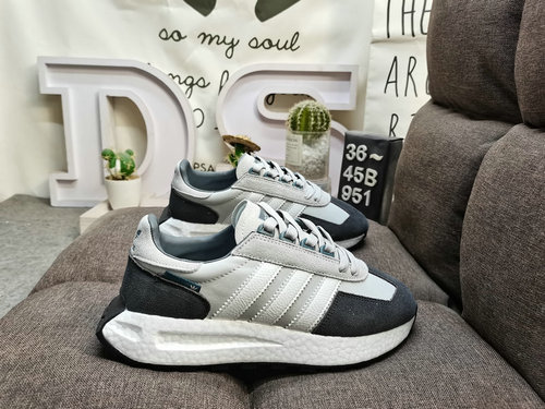 304D company level ✅ Adidas ORIGINALS RETROPY E5 JQ0007 Speed Lightweight Retro Series Versatile Bre
