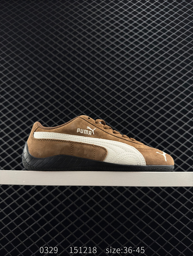 90 PUMA/Puma men's and women's shoes in half size, made of suede leather upper material, with an ext