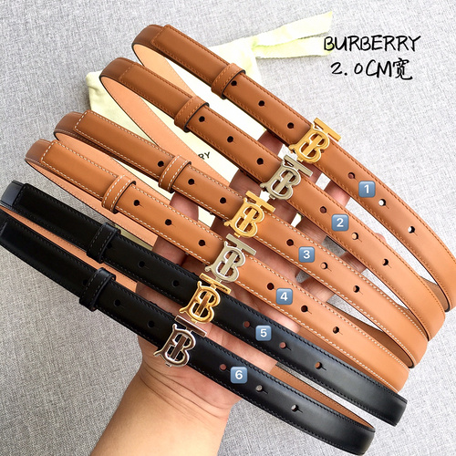 BURBERRY Belt Wholesale Burberry Girls' Belt Wholesale Original Genuine Leather Material in Stock Pr