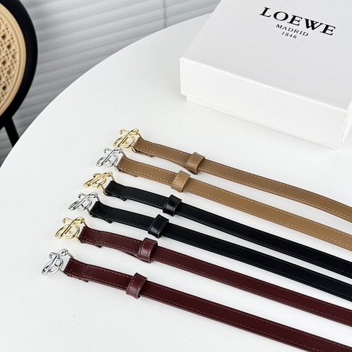 LOEWE belt wholesale, Luoyiwei girls' belt wholesale, original leather material in stock promotion, 