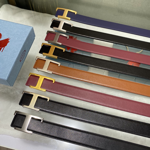TODS Belt Wholesale Tods Men's Belt Wholesale Original Genuine Leather Material in Stock Promotion W