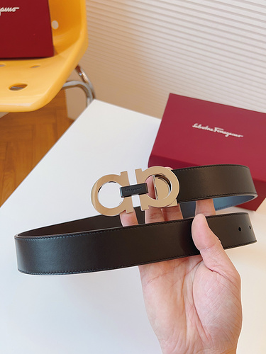 Ferragamo Belt Wholesale Ferragamo Men's Belt Wholesale Original Genuine Leather Material in Stock P