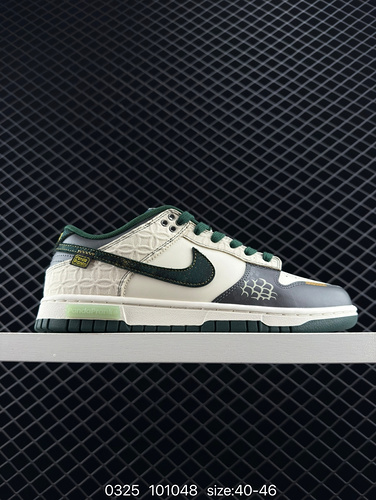 240 Nike SB Dunk Low Slam Series Low cut Casual Sports Skateboarding Board Shoes Made of Soft Cowcut