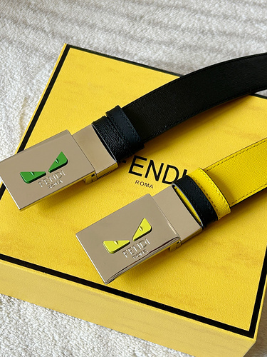FENDI Belt Wholesale Fendi Men's Belt Wholesale Original Genuine Leather Material in Stock Promotion