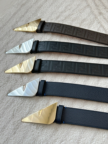 FENDI Belt Wholesale Fendi Men's Belt Wholesale Original Genuine Leather Material in Stock Promotion