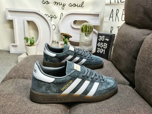 391Adidas ORIGINALS Handball Spzl D967 Adidas low top comfortable, trendy, lightweight, wear-resista