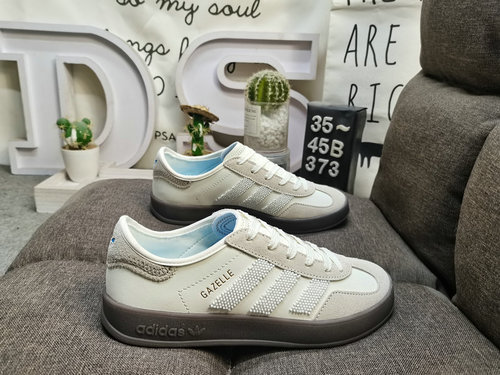 373D company level ✅ CLOT x Adidas Originals Gazelle BY EC IH3719 Comfortable, Versatile, Anti slip,