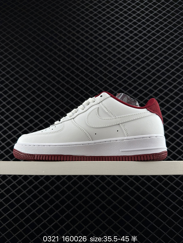 Top layer leather Nike Air Force 1 "07 Air Force One low top versatile casual sports board shoe