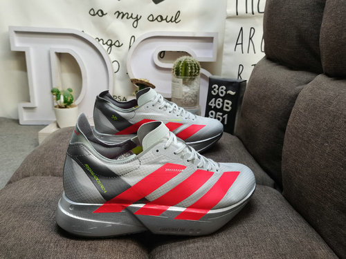 1D Adidas ADIZERO ADIOS 4M JR6372 Comfortable, trendy, non slip, wear-resistant, lightweight, low to
