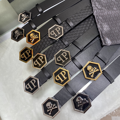 Philipp Plein belt wholesale Philipp Plein men's belt wholesale original leather material in stock p