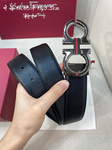 Ferragamo Belt Wholesale Ferragamo Men's Belt Wholesale Original Genuine Leather Material in Stock P