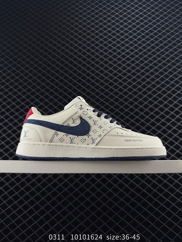 The Nike Court Vision Low North Joint Casual Sports Board Shoe is a low cut, versatile, breathable c