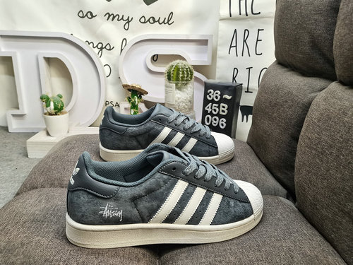 096D Adidas Three Leaf Clover Originals Superstar BZ2514 Shell Head Classic Versatile Casual Sports 