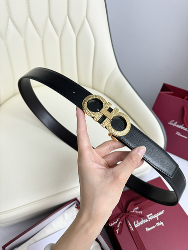 Ferragamo Belt Wholesale Ferragamo Men's Belt Wholesale Original Genuine Leather Material in Stock P