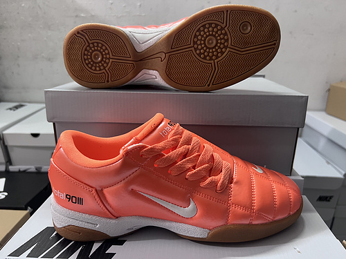 Arrived 39-45) Nike T90 Series MD Bottom Indoor IC Flat Bottom Football Shoes NIKE T90 IC 39-45