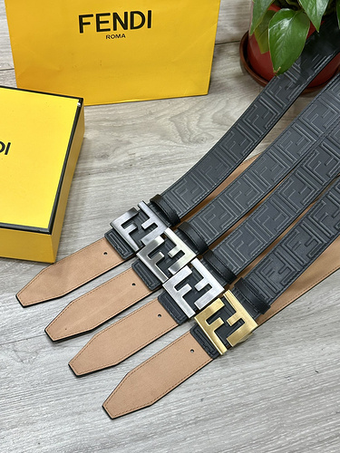 FENDI Belt Wholesale Fendi Men's Belt Wholesale Original Genuine Leather Material in Stock Promotion