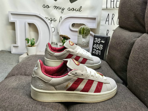 281D company level ✅ CAMPUS 00s JR0093 Bread Shoes Retro Skateboarding Shoes Year of the Snake New Y