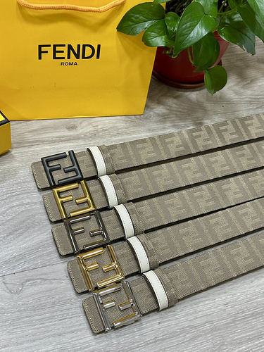 FENDI Belt Wholesale Fendi Men's Belt Wholesale Original Genuine Leather Material in Stock Promotion