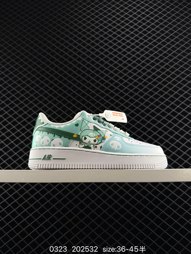 Nike Air Force 1 Low Drew collaborates with original last and cardboard to create a pure Air Force v