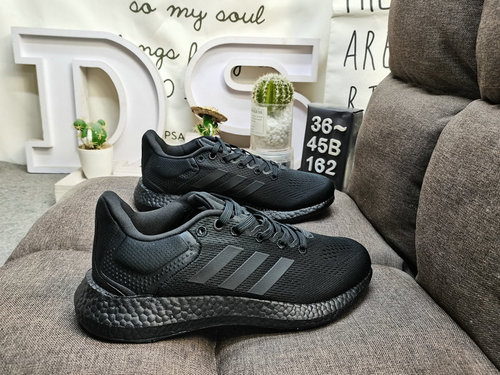 162D company level ✅ Adidas Pureboost 21 GY50 PB21 popcorn outsole sports and leisure running shoes 