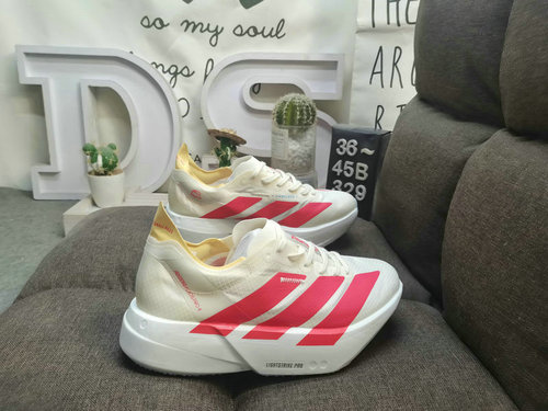 329D Adidas Adidas ADIZERO ADIOS 4M JR4542 Comfortable, trendy, non slip, wear-resistant, lightweigh