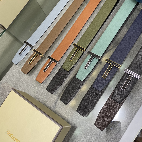 Tomford belt wholesale, Tomford men's belt wholesale, original leather material, in stock promotion,