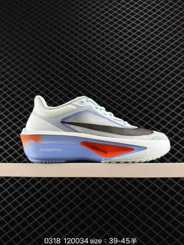Company level Nike AIR Zoom RIVAL Fly 6 ultra light running shoe with fabric shock absorption and li