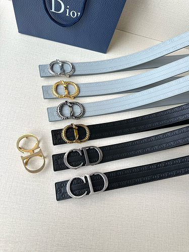 DIOR Belt Wholesale Dior Men's Belt Wholesale Original Genuine Leather Material in Stock Promotion W
