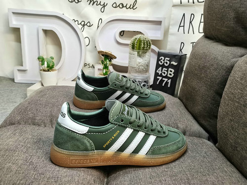 771Adidas ORIGINALS Handball Spzl JP67 Adidas low top comfortable, trendy, lightweight, wear-resista