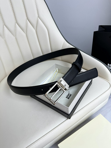 MONTBLANG Belt Wholesale Montblanc Men's Belt Wholesale Original Genuine Leather Material in Stock P