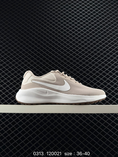 The Revolution 7 Wide Nike mesh is comfortable, versatile, wear-resistant, shock-absorbing, and low 