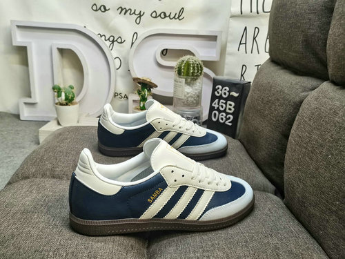 062D Adidas WB PONY TONAL SAMBA IG1968 Classic Originals in recent years, made of original suede lea