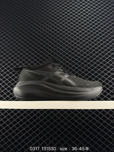 Asics Gel Nambus 27 comfortable, non slip, wear-resistant, low cut casual running shoes are made of 