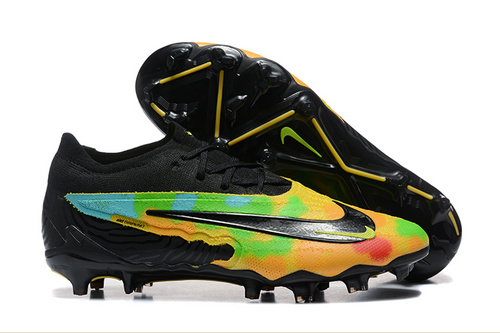 (Arrived) Nike low top Phantom GX double-layer waterproof fish silk fully knitted FG football shoes 