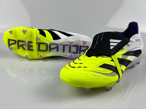 (Arrived) Adidas Falcon 25 Full Knitted Laced High Top FG Football Shoes PREDATOR ACCURACY FG BOOTS 