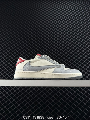 190 [Company Level] Genuine Nike/Nike Air Jordan 1 Low OG SP; Military Blue&quot; AJ1 Qiao1 inve